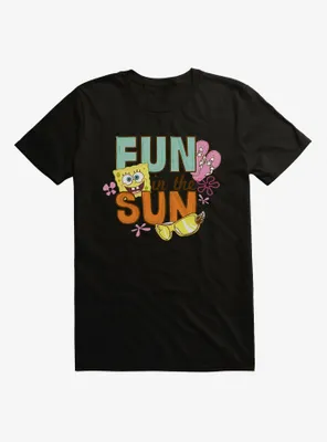 SpongeBob SquarePants Fun The Sun Script T-Shirt