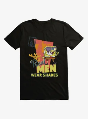 SpongeBob SquarePants Real Men Wear Shades T-Shirt