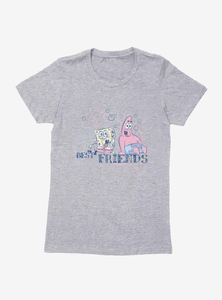 SpongeBob SquarePants Best Friends Pastel Womens T-Shirt