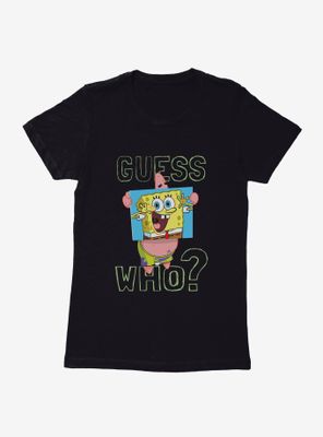 SpongeBob SquarePants Guess Who Patrick Womens T-Shirt