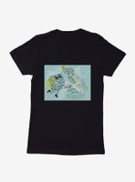 SpongeBob SquarePants Hello Floating Friends Womens T-Shirt