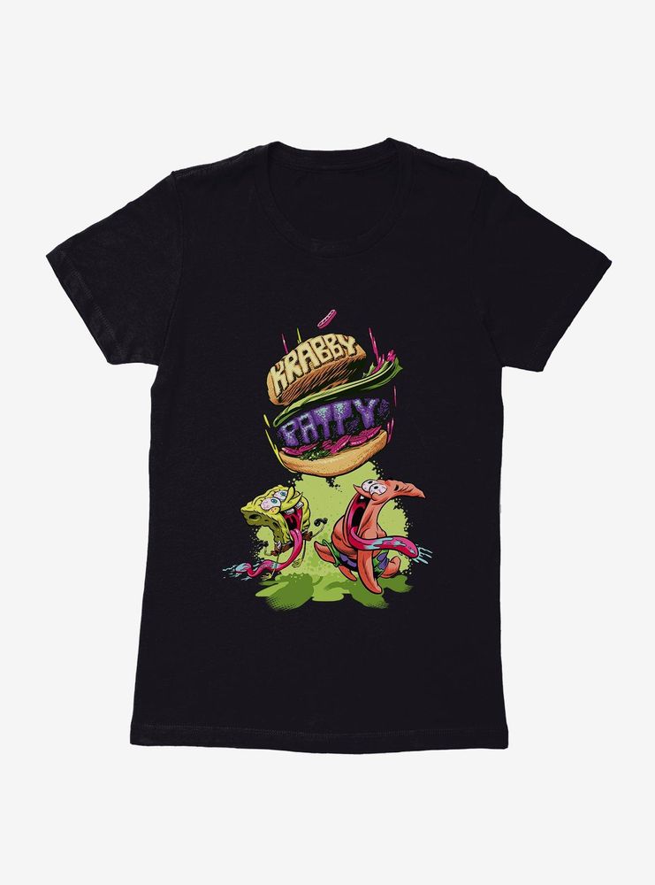 SpongeBob SquarePants Krabby Patty Dash Womens T-Shirt