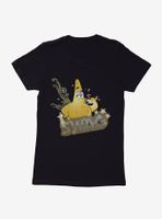 SpongeBob SquarePants Patrick Gold Swag Womens T-Shirt