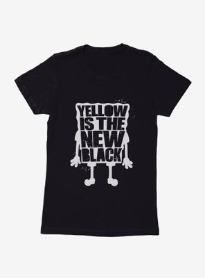 SpongeBob SquarePants Yellow Is The New Black Womens T-Shirt
