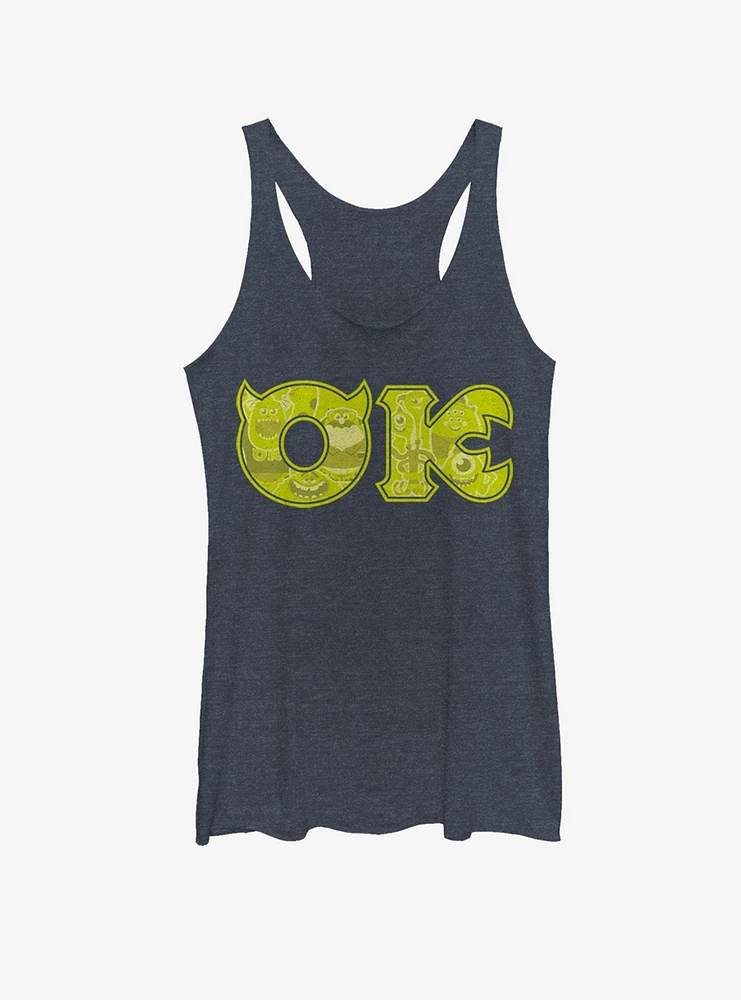 Disney Pixar Monsters Inc. OK Frat Girls Tank