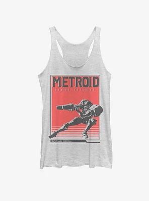 Nintendo Samus Solid Girls Tank