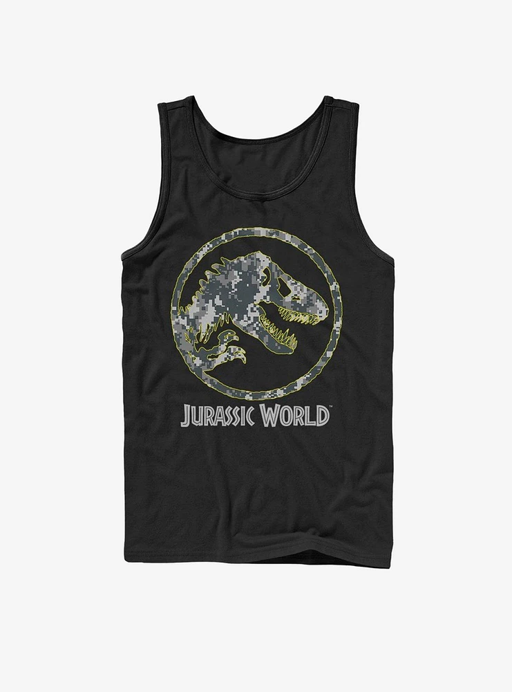 Jurassic Park Camo Yellow Dino Tank