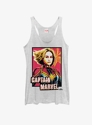 Marvel Captain Profile Girls Tank