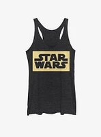 Star Wars Logo Knockout Girls Tank