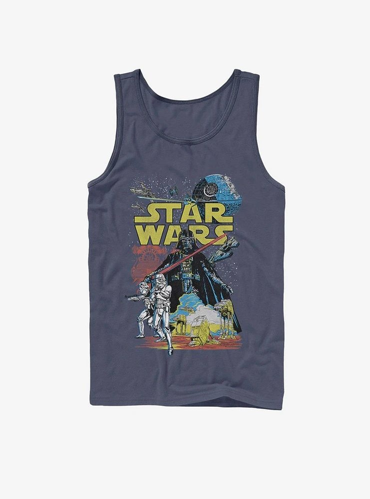 Star Wars Rebel Classic Poster Tank Top