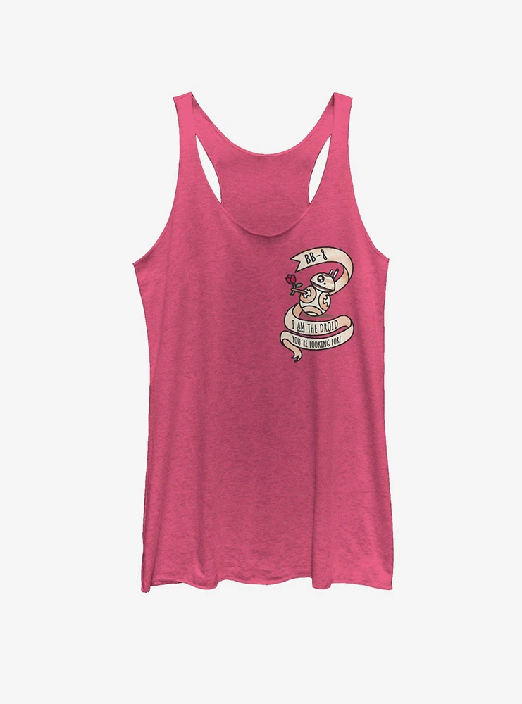 Star Wars BB-8 Droid Vday Girls Tank