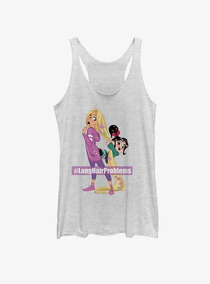 Disney Wreck-It Ralph Long Hair Rapunzel Vanellope Girls Tank