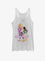 Disney Wreck-It Ralph Long Hair Rapunzel Vanellope Girls Tank