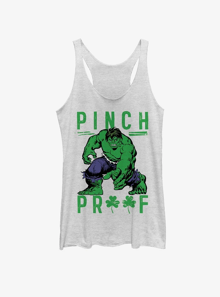 Marvel Hulk Green Pinch Girls Tank