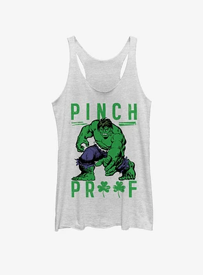 Marvel Hulk Green Pinch Girls Tank