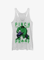 Marvel Hulk Green Pinch Girls Tank