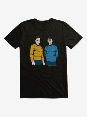 Star Trek Captain And Officer T-Shirt
