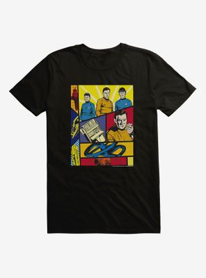 Star Trek  Collage Comic T-Shirt
