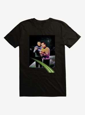 Star Trek Spock Kirk Phaser T-Shirt