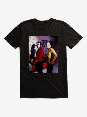 Star Trek Scotty And Kirk Colorized T-Shirt