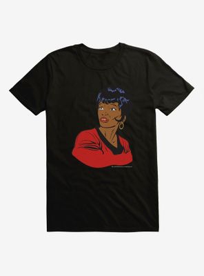 Star Trek Uhura Pop Art T-Shirt