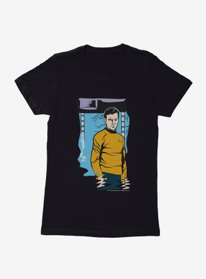 Star Trek James Kirk Womens T-Shirt