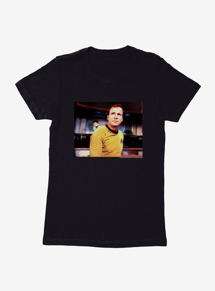 Star Trek Kirk Original Series Womens T-Shirt