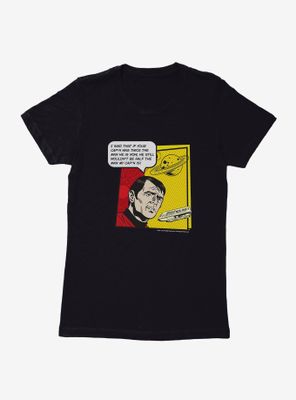 Star Trek  Scotty Comic Womens T-Shirt