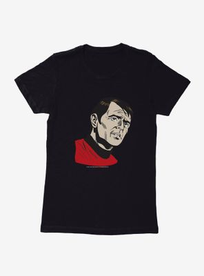 Star Trek Scotty Pop Art Womens T-Shirt