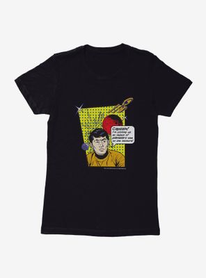 Star Trek  Sulu Comic Womens T-Shirt