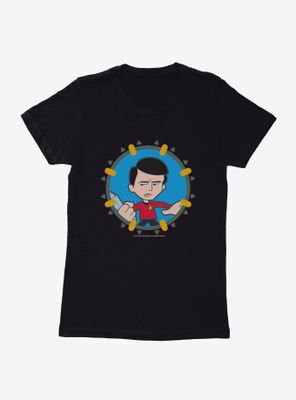 Star Trek Scotty Quogs Frame Womens T-Shirt
