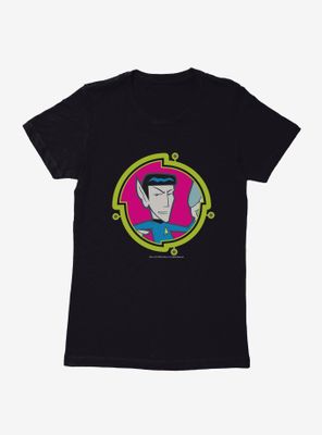 Star Trek Spock Quogs Frame Womens T-Shirt