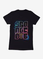 SpongeBob SquarePants Block Letters Script Womens T-Shirt