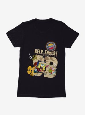 SpongeBob SquarePants Kelp Forest Outdoors Womens T-Shirt