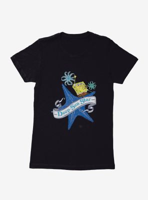 SpongeBob SquarePants Starfish Deep Sea Star Womens T-Shirt