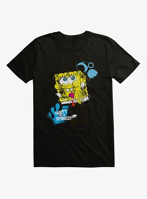 SpongeBob SquarePants Happy As A Sponge T-Shirt