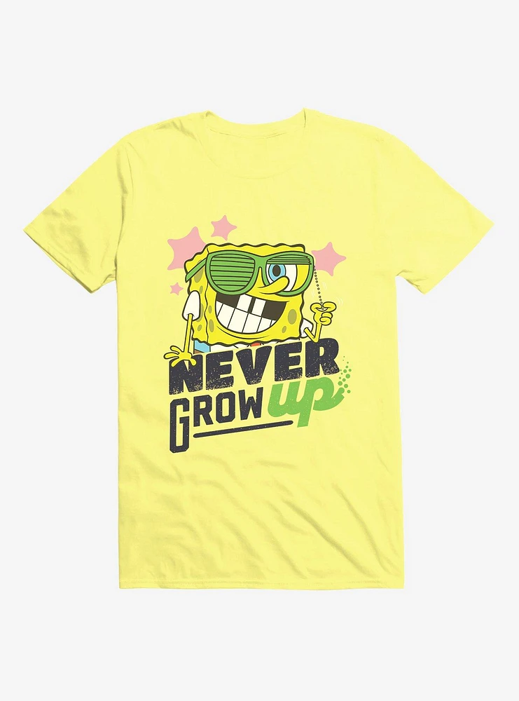 SpongeBob SquarePants Never Grow Up T-Shirt