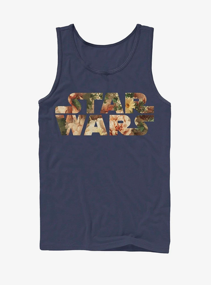 Star Wars Floral Logo Tank