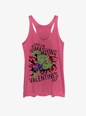 Marvel Hulk Smashing Vday Girls Tank