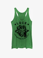 Marvel Avengers No Luck Just Skill Girls Tank