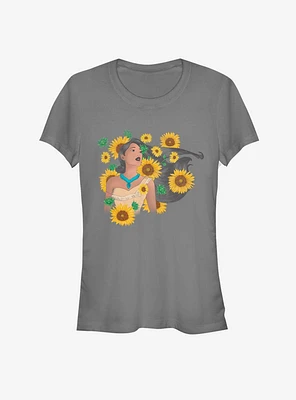 Disney Pocahontas Floral Princess Girls T-Shirt