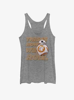 Star Wars This Is How We Roll Front Girls Tank