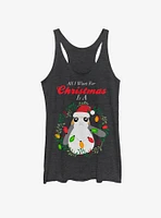 Star Wars All I Want Is A Porg Girls Tank