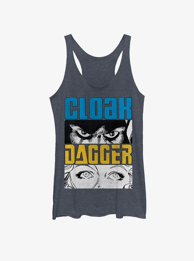 Marvel Cloak Dagger Panels Girls Tank