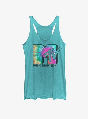 MTV Tie-Dye Logo Girls Tank