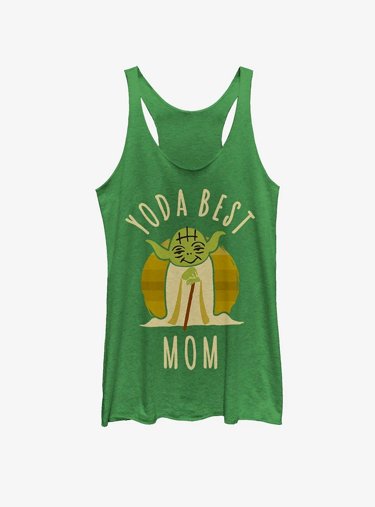 Star Wars Best Mom Yoda Says Girls Tank