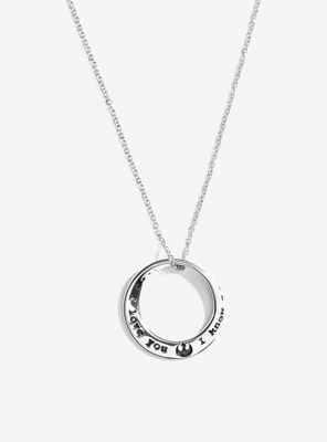 Star Wars Rebel Alliance I Love You Necklace