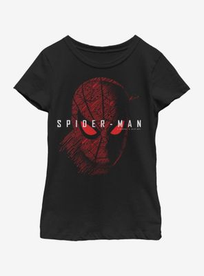 Marvel Spiderman: Far From Home Simple Tech Youth Girls T-Shirt