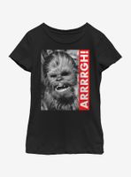 Star Wars Rebel Yell Youth Girls T-Shirt