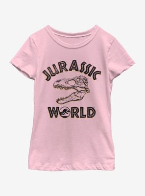 Jurassic Park Head Hunter Youth Girls T-Shirt